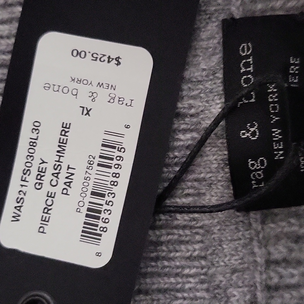 Rag & BonePierce Cashmere Pants Wmns sz XL nwt - Picture 4 of 6
